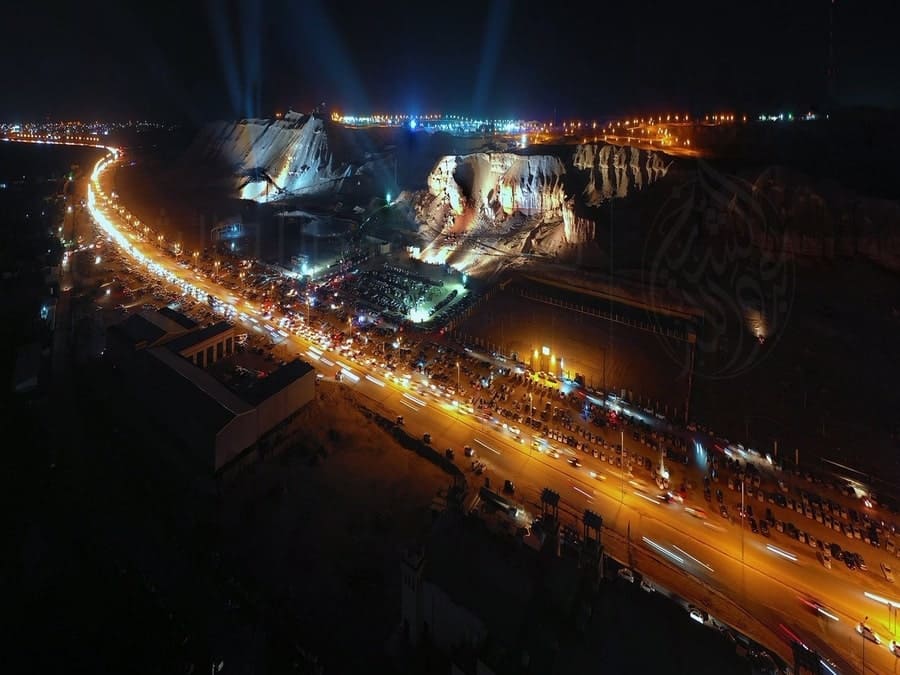 تلفريك-منتزه-الملك-عبد-الله-في-جبل-الشعبة-بالاحساء-2